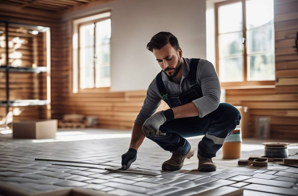 Jak skutecznie przykleić płytki ceramiczne do drewna?