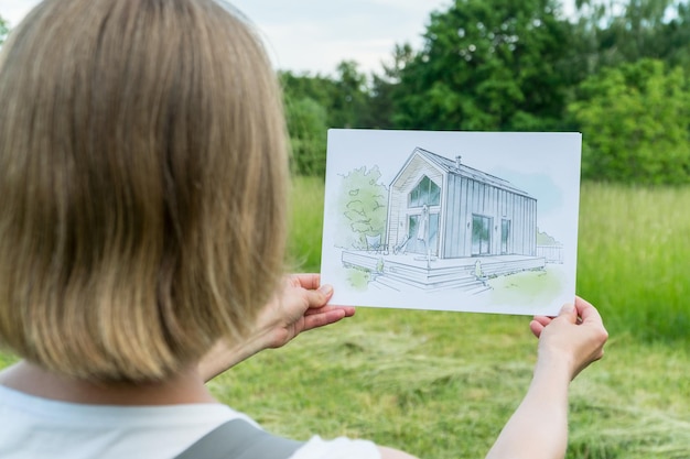 Jak narysować projekt domu z zewnątrz i oddać jego charakter?