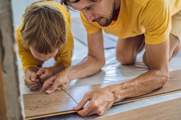 Jaki sposób układania paneli wybrać - 1/2 czy 1/3?